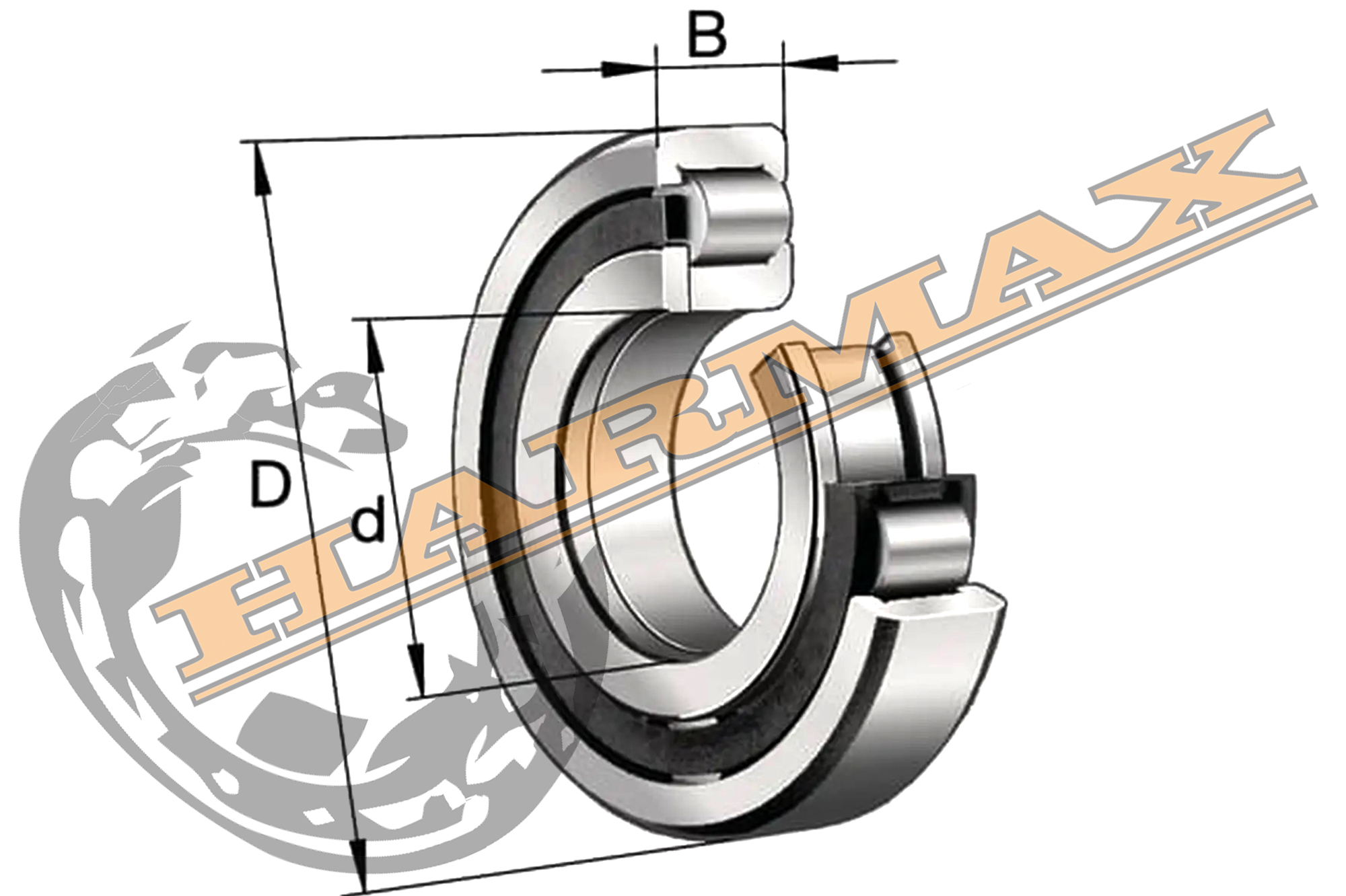 ŁOŻYSKO NUP 309 E MPIA C3 FAG