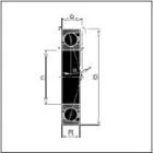 ŁOŻYSKO 7210 ACD P4 A DFA  SKF